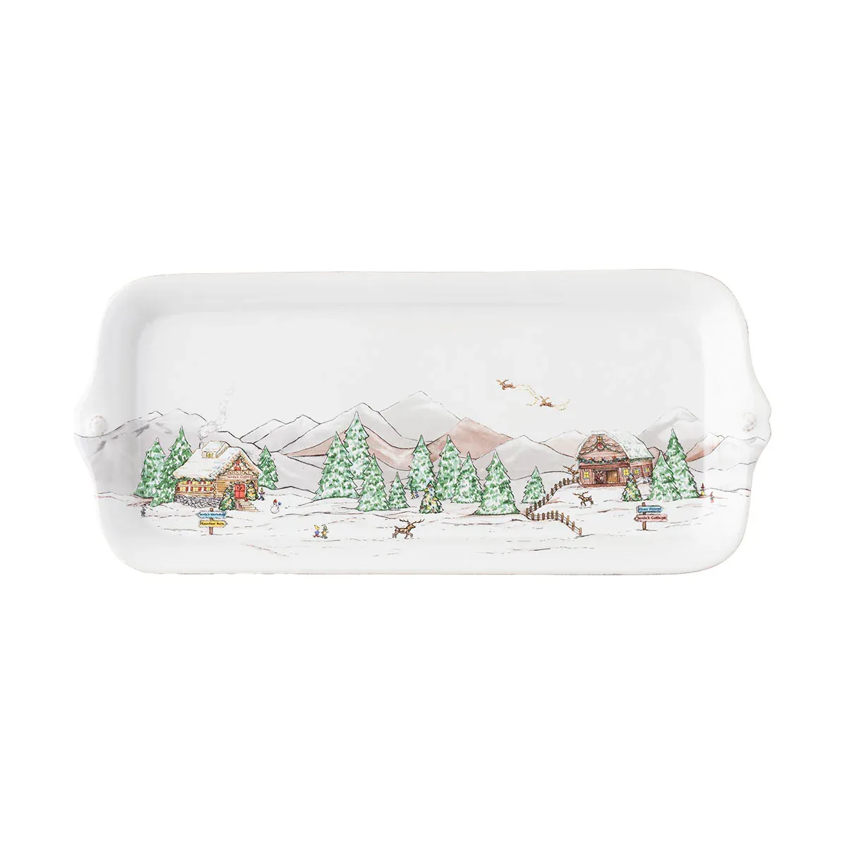 Berry &amp; Thread North Pole 14.5" Hostess Tray