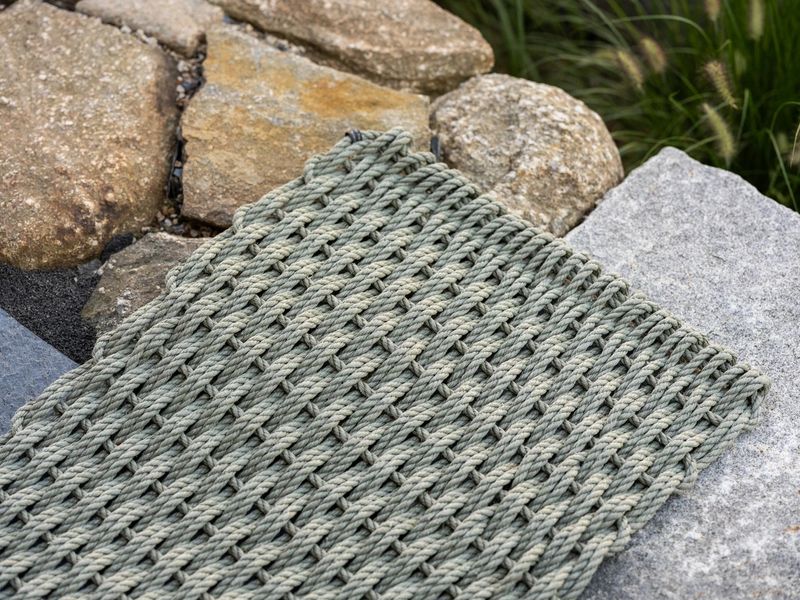 Large Sage Doormat | 21 x 34