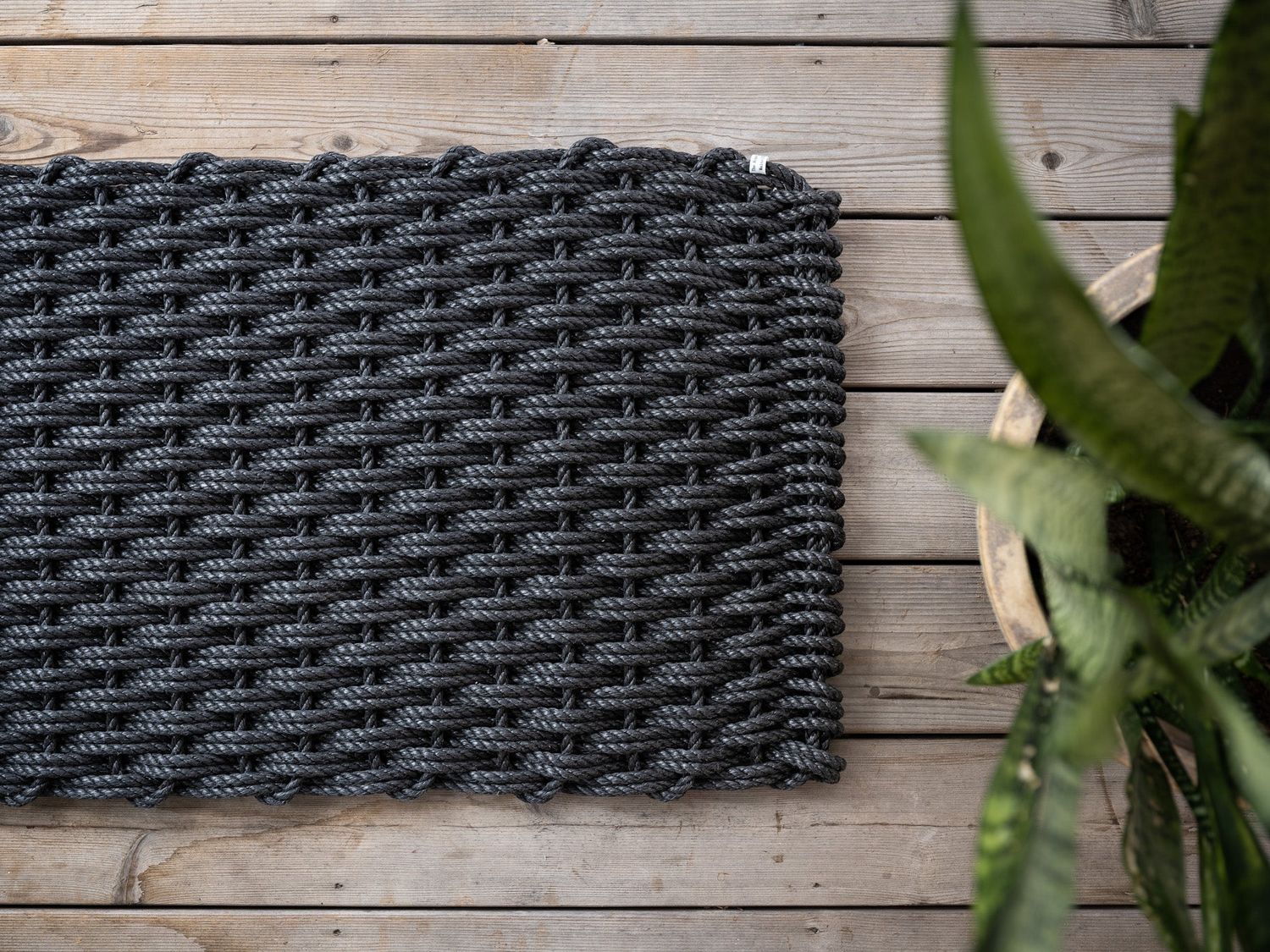 X-Large Charcoal Doormat | 24 x 38