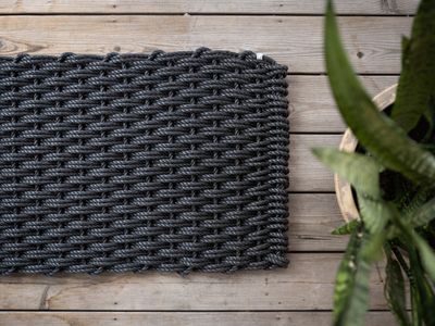X-Large Charcoal Doormat | 24 x 38