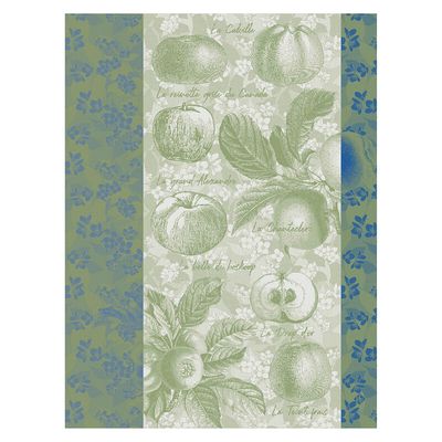 Pommes A Croquer GreenTea Towel | 100% Cotton