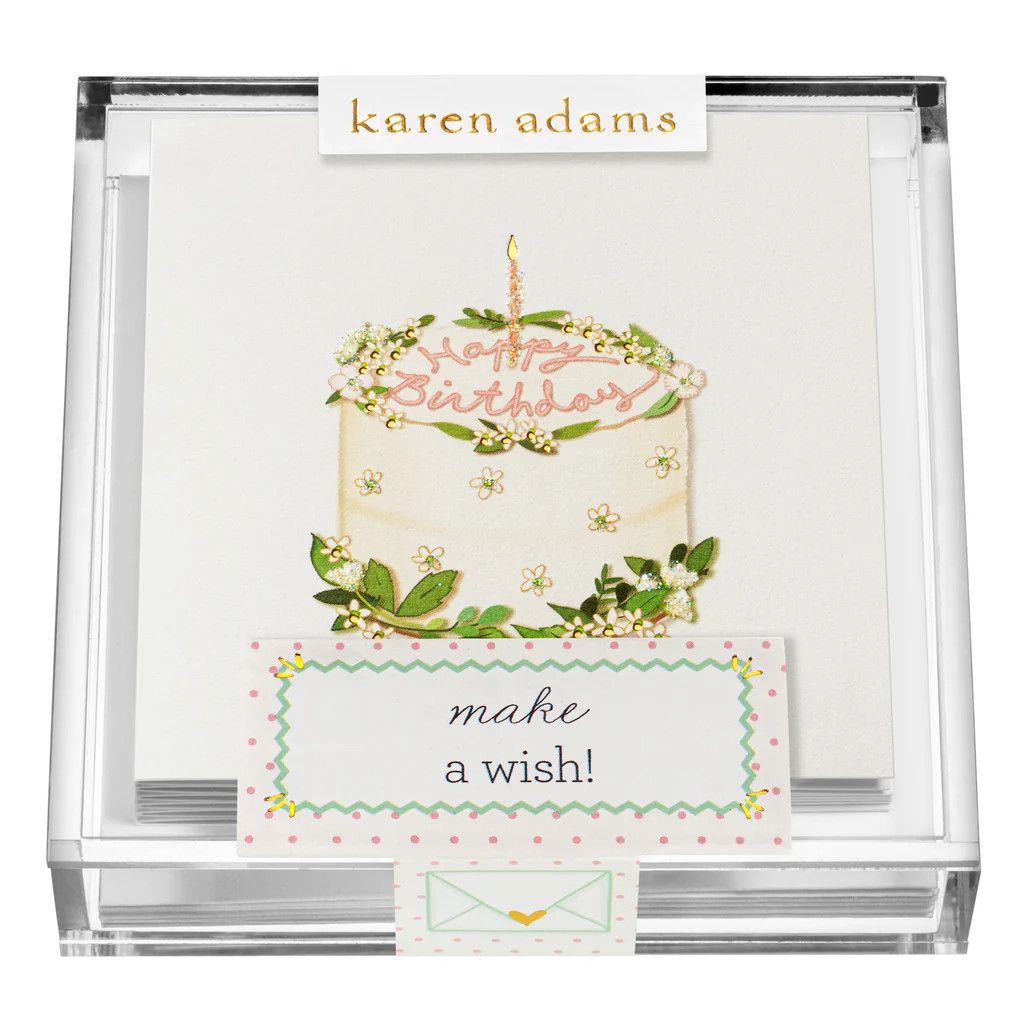 Make a Wish Gift Enclosures | Acrylic Box of 6
