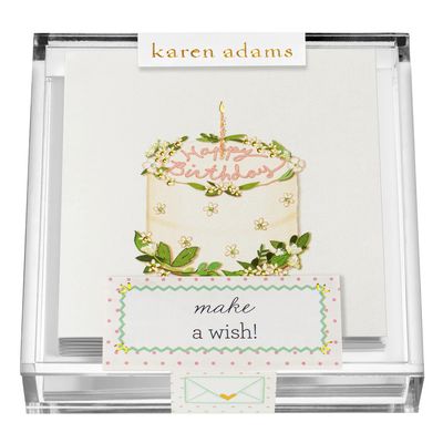 Make a Wish Gift Enclosures | Acrylic Box of 6
