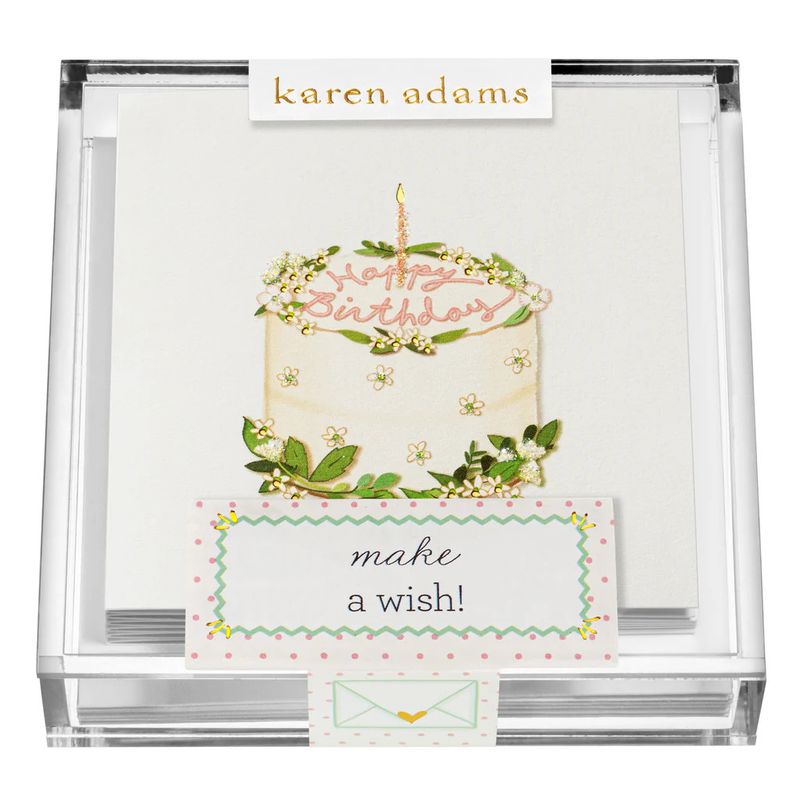 Make a Wish Gift Enclosures | Acrylic Box of 6