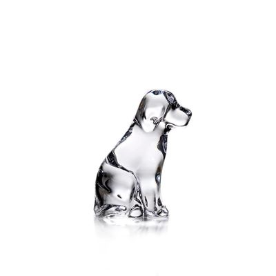 Clear Glass Dog