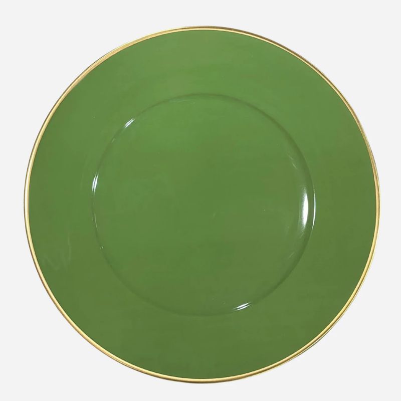 Anna's Charger Program Buffet Plate | Green
