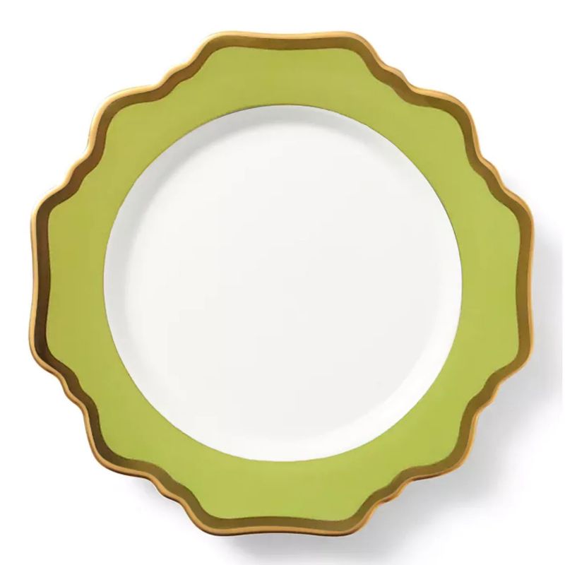 Anna's Palette Buffet Plate | Summer Green