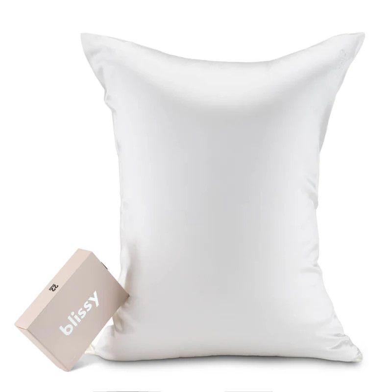 Blissy Queen Pillowcase | White