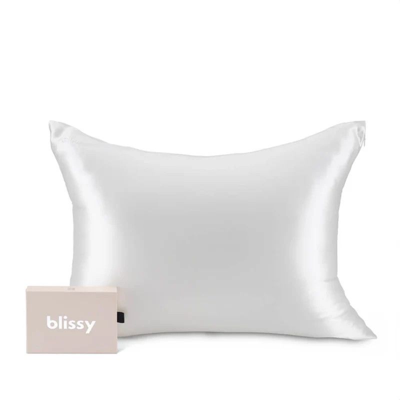 Blissy Standard Pillowcase | White