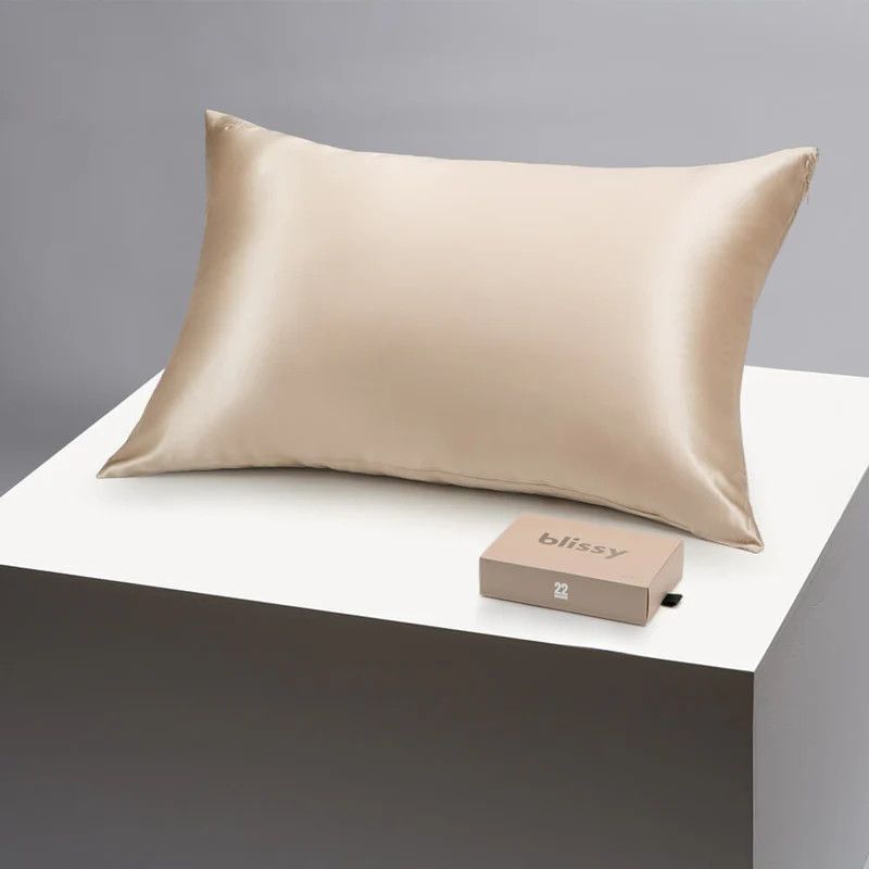 Blissy Queen Pillowcase | Champagne