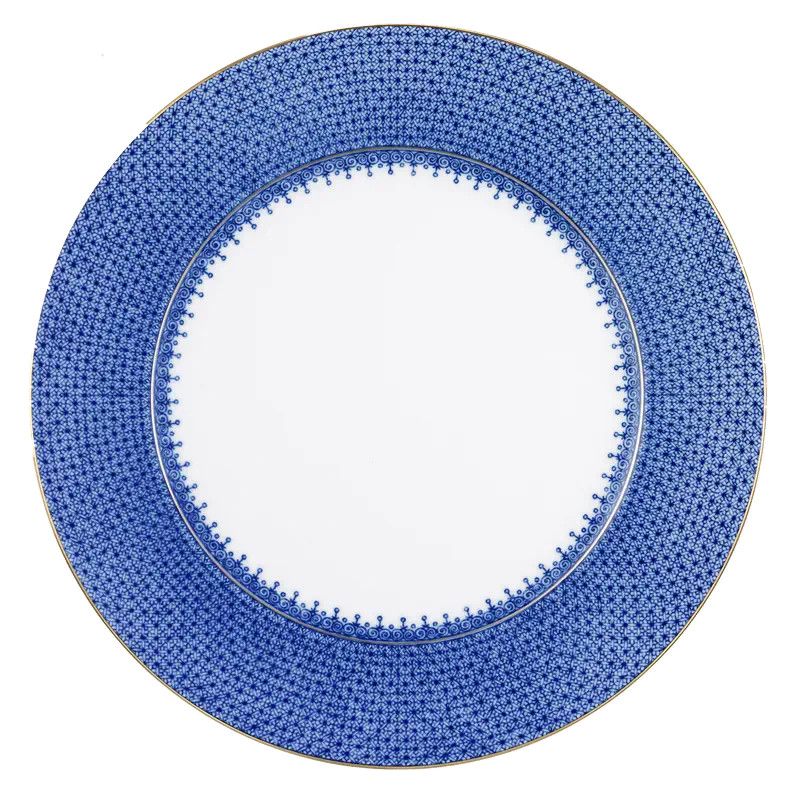 Blue Lace Service Plate
