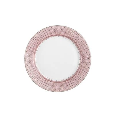 Pink Lace Dessert Plate