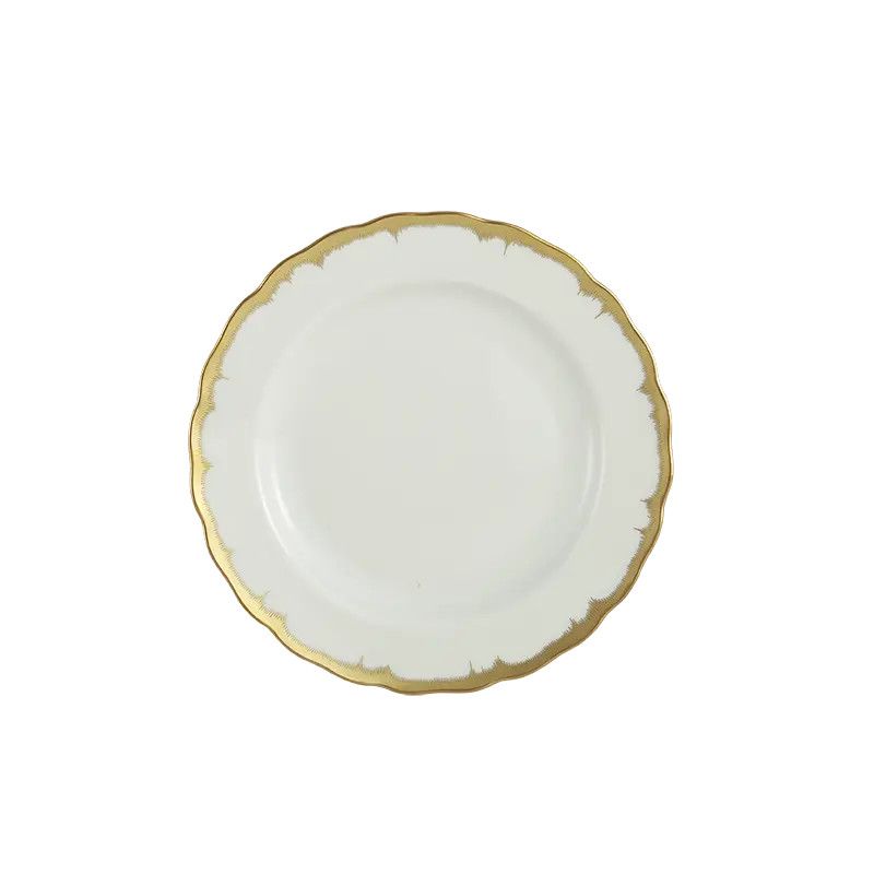Chelsea Feather Gold Bread &amp; Butter Plate