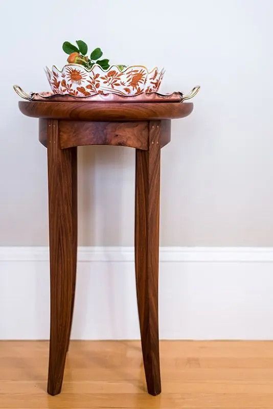 Sacred Bird &amp; Butterfly Blue Scalloped Bowl