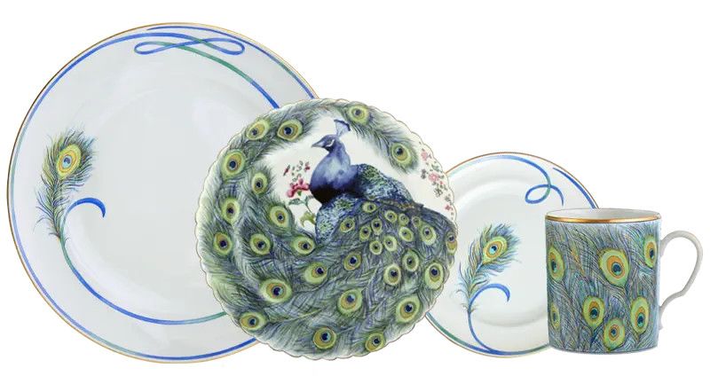 Peacock 4Pc Place Setting