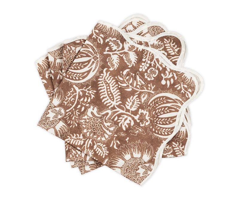 Granada Napkins | Set of 4 Chestnut