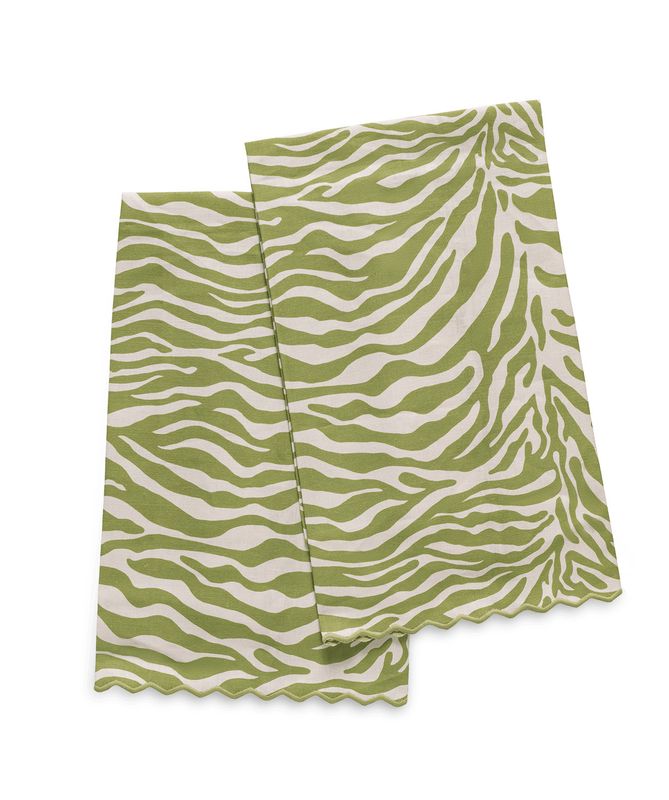 Regine Guest Towel | Set of 2 Grass