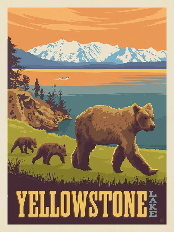 Yellowstone Lake Puzzle