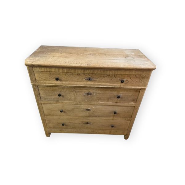 Antique Chest of Drawers | 4 Drawers | 41H x 46W | France