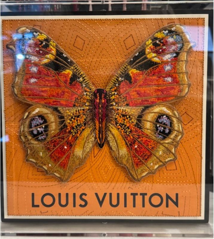 Stephen Wilson | Peacock Butterfly  LV Gold | 12 x 12