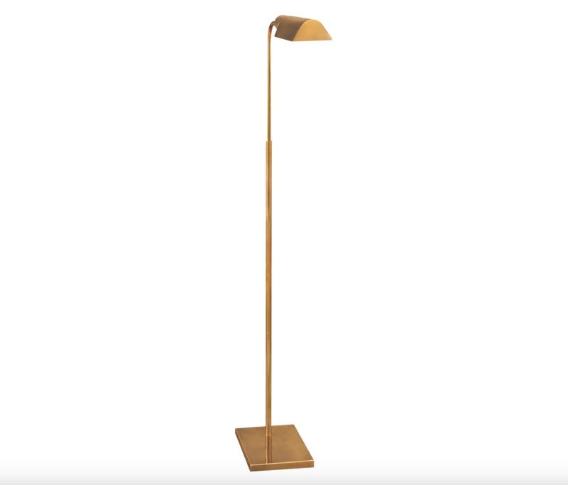 Studio Adjustable Brass Floor Lamp