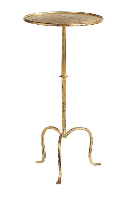 Hand-Forged Martini Table | Gilded Iron