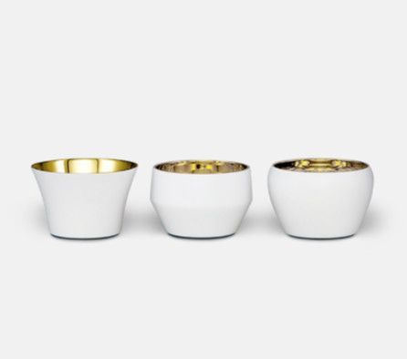 Kin, Tealight, White | Set of 3 pcs