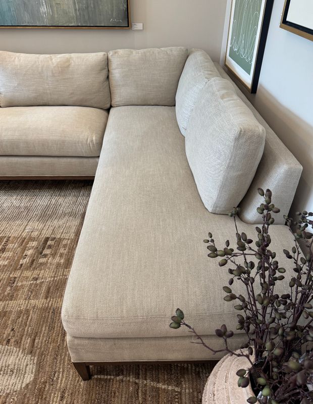 Thomas Sectional in Gentry Sands | Performance