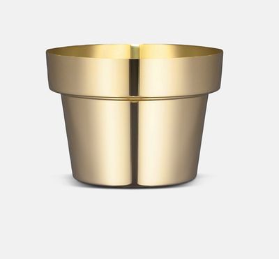 Small Brass Flower Pot