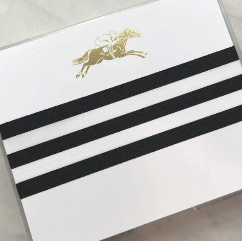 Gold Foil Luxe Jockey Notepad