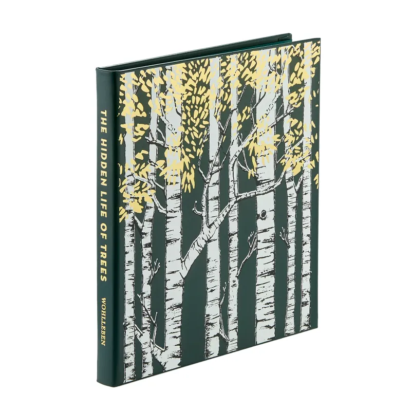 The Hidden Life of Trees Green Bonded Leather