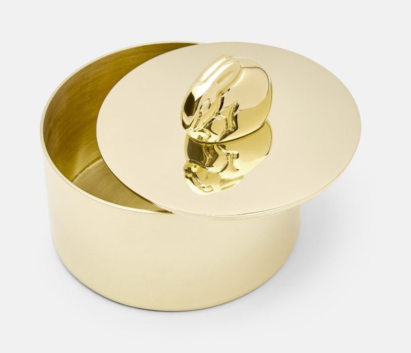 Lisa Larson Box with Rabbit