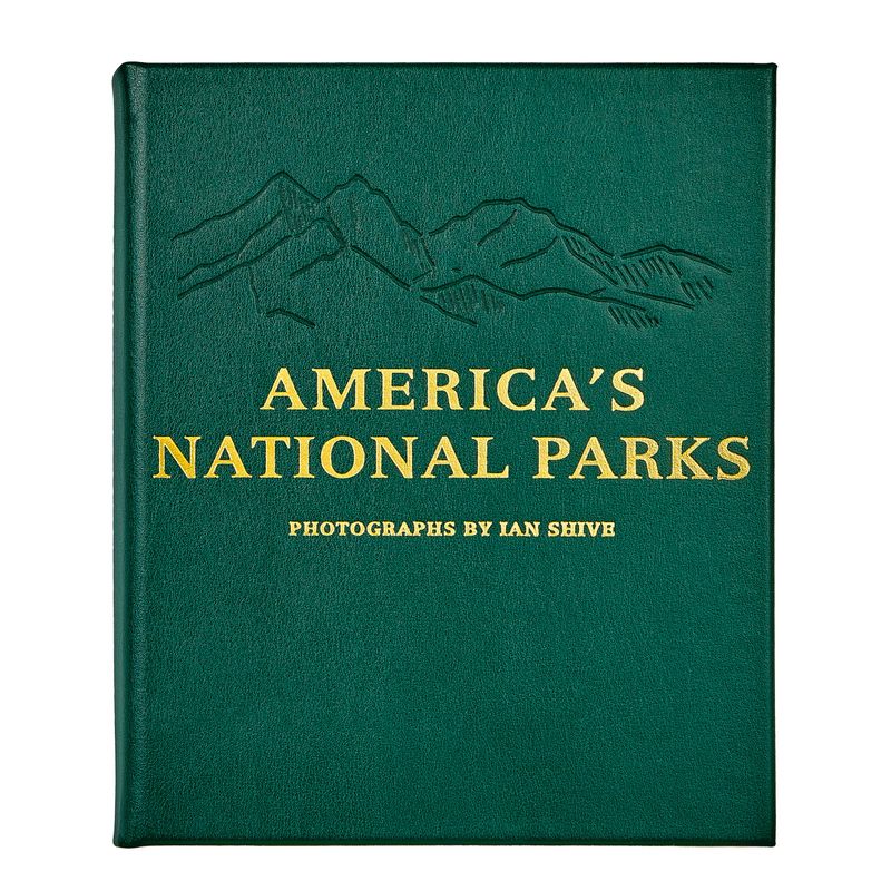America's National Parks | Green Bonded Leather