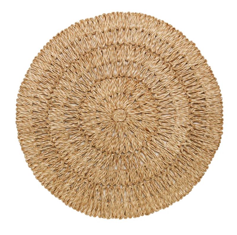 Straw Loop Placemat - Natural
