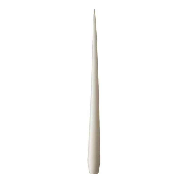 Taper Candles | IVORY 06 | Matt 42 cm | PAIR