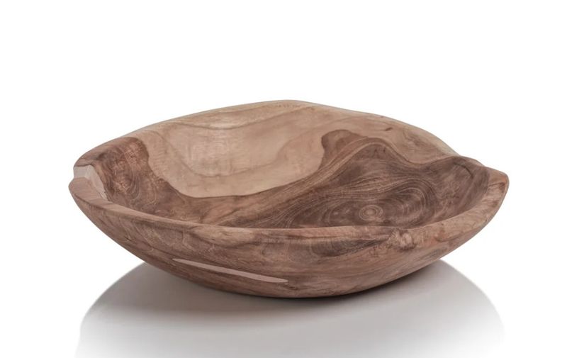 Punta Mita Serenity Teakwood Bowl | Medium