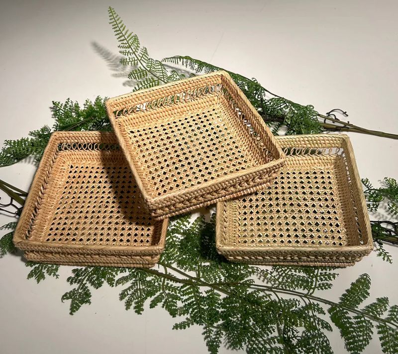 Petite Square Basket Tray