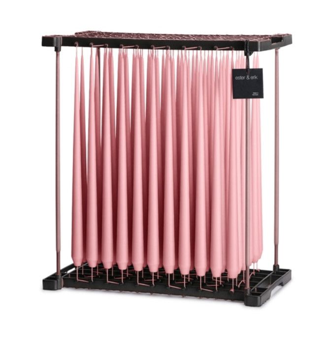 Taper Candles | OLD ROSE #39 | Matt 42cm | PAIR