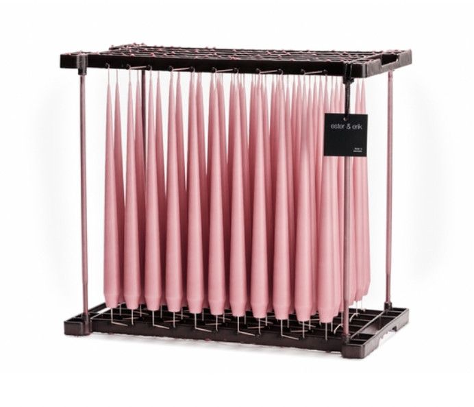 Taper Candles | OLD ROSE #39 | Matt 32cm | PAIR