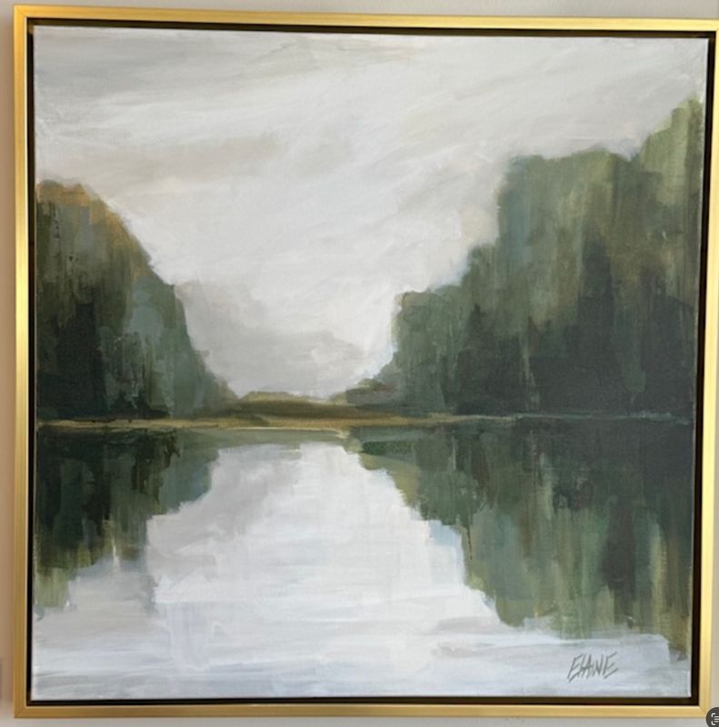 Elaine Jackson | Breaking Through | Framed | 31.5 x 31.5