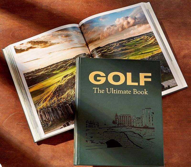 Golf: The Ultimate Book | Green Leather