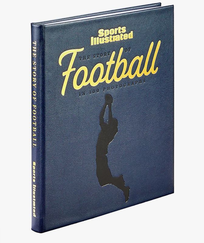 Story of Football | Navy Leather Book