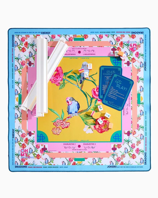 Spring Fling  X Brooke Wright Mahjong Mat