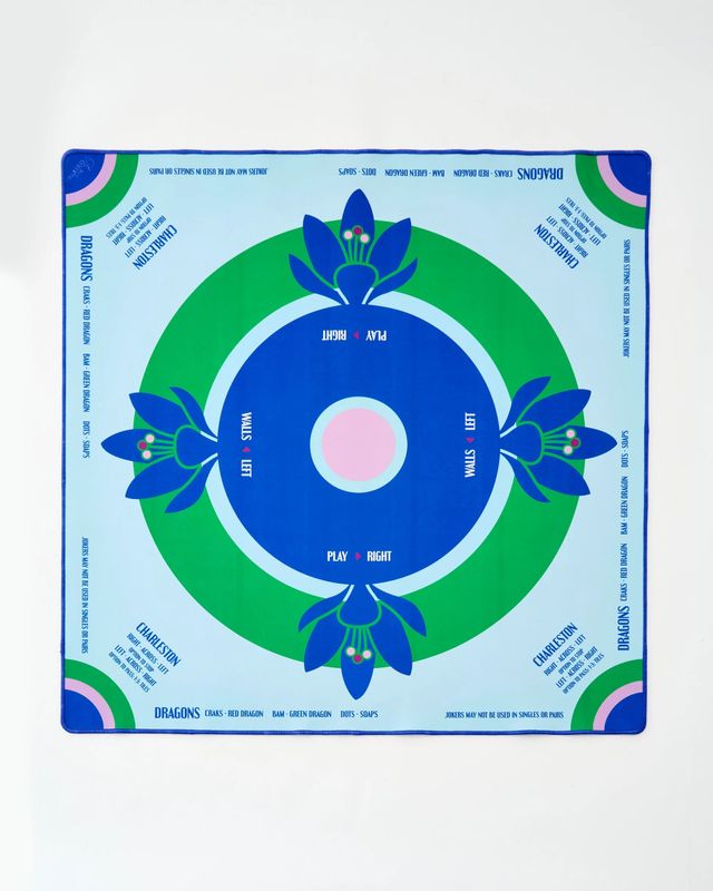 Preppy Soiree Mahjong  Mat