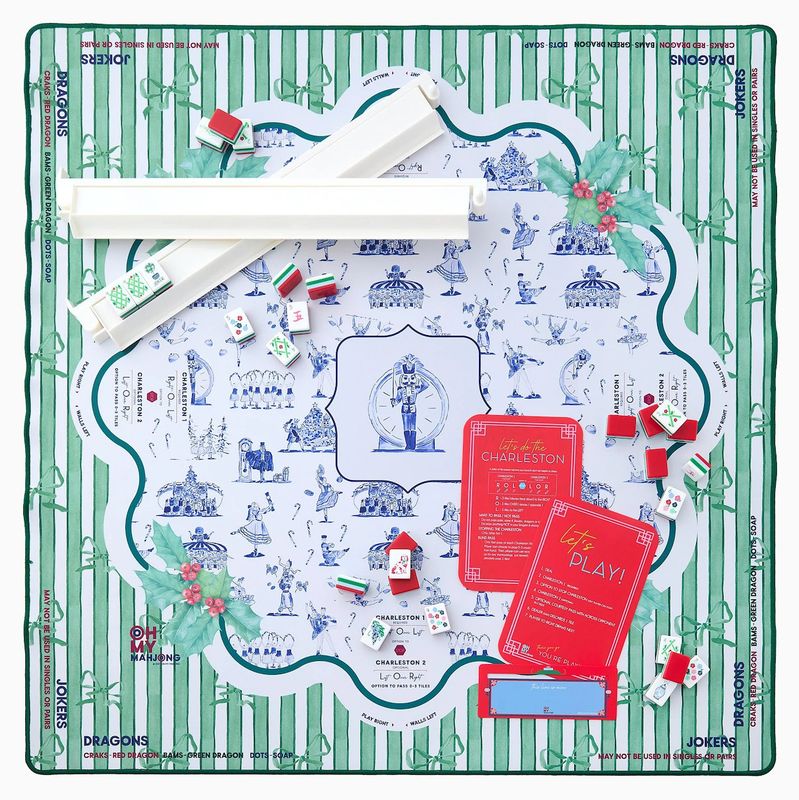 Twilight Holiday Waltz Mahjong Mat