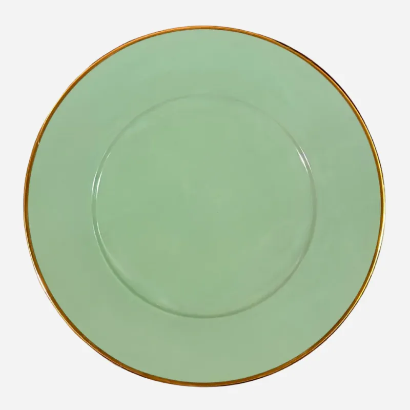 Anna's Charger Program | Buffet Plate | Mint Green