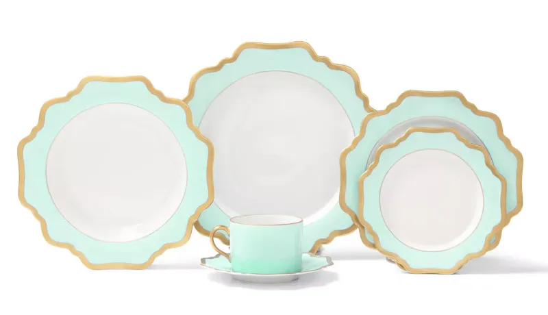 Anna's Palette Buffet Plate  | Aqua