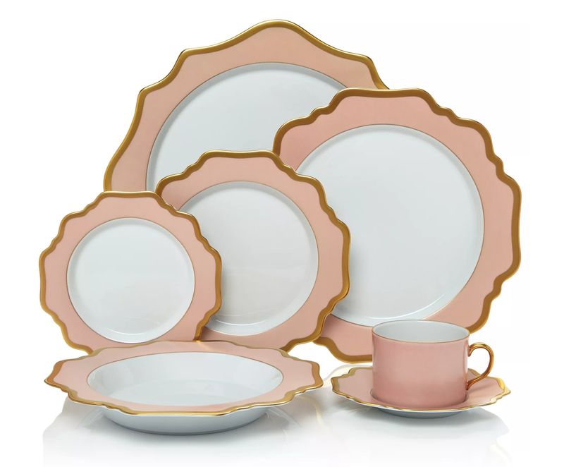 Anna's Palette Buffet Plate  | Dusty Rose