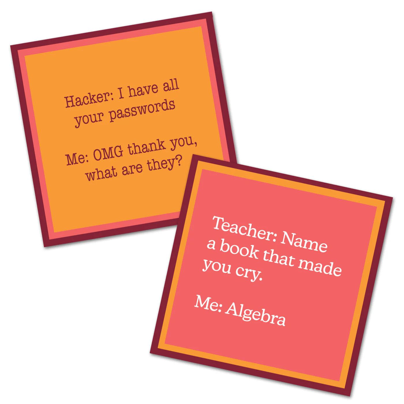 Hacker | Double Sided Napkins