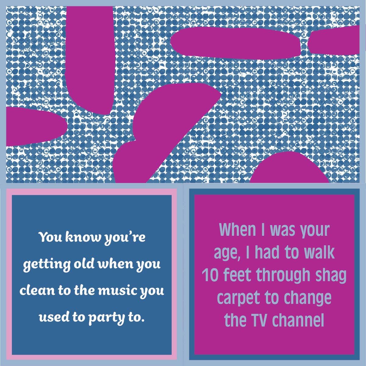 Shag Carpet | Double Sided Napkins